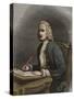 Portrait of Jean Philippe Rameau-Stefano Bianchetti-Stretched Canvas