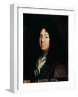 Portrait of Jean Racine Copy of an Original of 1673, 1698-Jean-Baptiste Santerre-Framed Giclee Print