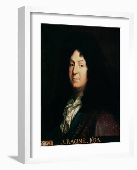 Portrait of Jean Racine Copy of an Original of 1673, 1698-Jean-Baptiste Santerre-Framed Giclee Print