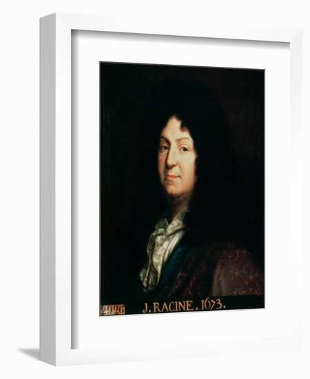 Portrait of Jean Racine Copy of an Original of 1673, 1698-Jean-Baptiste Santerre-Framed Giclee Print