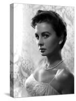 Portrait of Jean Simmons-null-Stretched Canvas