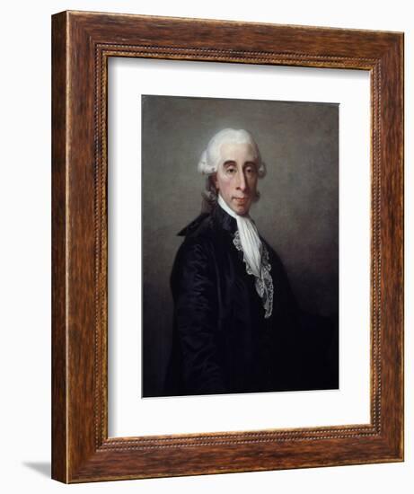 Portrait of Jean Sylvain Bailly by Jean Laurent Mosnier-null-Framed Giclee Print