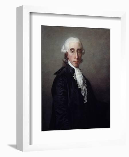 Portrait of Jean Sylvain Bailly by Jean Laurent Mosnier-null-Framed Giclee Print