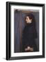 Portrait of Jeanne De Bauer, 1890-Fernand Khnopff-Framed Giclee Print