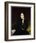 Portrait of Jeanne De Tourbay (1837-1908) 1862-Eugene Emmanuel Amaury-Duval-Framed Giclee Print