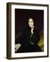 Portrait of Jeanne De Tourbay (1837-1908) 1862-Eugene Emmanuel Amaury-Duval-Framed Giclee Print