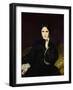 Portrait of Jeanne De Tourbay (1837-1908) 1862-Eugene Emmanuel Amaury-Duval-Framed Giclee Print