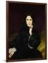 Portrait of Jeanne De Tourbay (1837-1908) 1862-Eugene Emmanuel Amaury-Duval-Framed Giclee Print