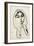 Portrait of Jeanne Duval, Mid 19th Century-Charles Pierre Baudelaire-Framed Giclee Print