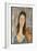 Portrait of Jeanne Hebuterne-Amedeo Modigliani-Framed Giclee Print