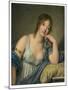 Portrait of Jeanne Philiberte Ledoux (1767–1840), half-length (oil on panel)-Jean Baptiste Greuze-Mounted Giclee Print