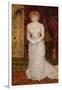 Portrait of Jeanne Samary (1857-90) 1878-Pierre-Auguste Renoir-Framed Giclee Print