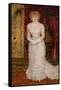 Portrait of Jeanne Samary (1857-90) 1878-Pierre-Auguste Renoir-Framed Stretched Canvas