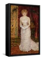 Portrait of Jeanne Samary (1857-90) 1878-Pierre-Auguste Renoir-Framed Stretched Canvas