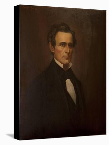 Portrait Of Jefferson Davis-Carol Highsmith-Stretched Canvas