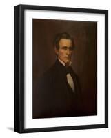 Portrait Of Jefferson Davis-Carol Highsmith-Framed Art Print