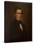 Portrait Of Jefferson Davis-Carol Highsmith-Stretched Canvas