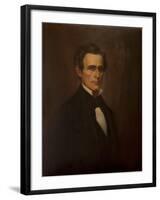 Portrait Of Jefferson Davis-Carol Highsmith-Framed Art Print