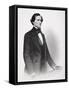 Portrait of Jefferson Davis-Mathew Brady-Framed Stretched Canvas