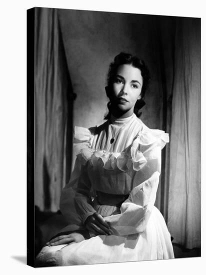 Portrait of Jennie, Jennifer Jones, 1948-null-Stretched Canvas