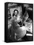 Portrait Of Jennie, Jennifer Jones, 1948-null-Framed Stretched Canvas