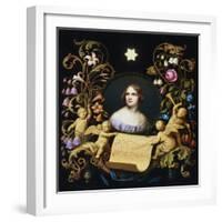 Portrait of Jenny Lind-Karl Schmidt-Carlson-Framed Giclee Print