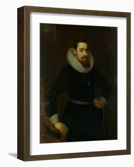 Portrait of Jeremias Boudinois-Gortzius Geldorp-Framed Art Print