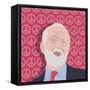 Portrait of Jeremy Corbyn-Claire Huntley-Framed Stretched Canvas