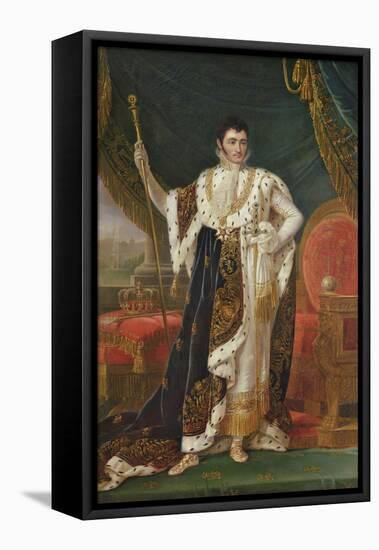 Portrait of Jerome Bonaparte (1784-1860) King of Westphalia-Francois Josephe Kinson-Framed Stretched Canvas