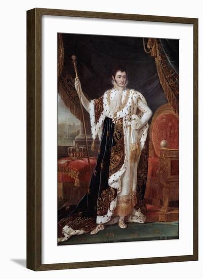 Portrait of Jerome Bonaparte by Francois-Joseph Kinson-null-Framed Photographic Print