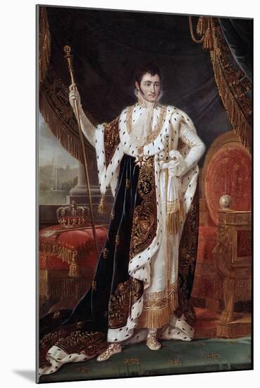 Portrait of Jerome Bonaparte by Francois-Joseph Kinson-null-Mounted Photographic Print