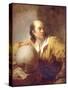 Portrait of Jerome Lalande (1732-1807) (Joseph Jerome Lefrancois De Lalande) - Peinture De Jean Hon-Jean-Honore Fragonard-Stretched Canvas
