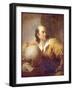 Portrait of Jerome Lalande (1732-1807) (Joseph Jerome Lefrancois De Lalande) - Peinture De Jean Hon-Jean-Honore Fragonard-Framed Giclee Print