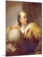 Portrait of Jérôme Lalande (1732-180)-Jean-Honoré Fragonard-Mounted Giclee Print