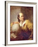 Portrait of Jérôme Lalande (1732-180)-Jean-Honoré Fragonard-Framed Giclee Print