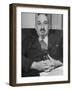 Portrait of Jewish Rabbi, Religious Leader, and Future President of Israel Dr. Chaim Weizmann-Bernard Hoffman-Framed Photographic Print