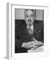 Portrait of Jewish Rabbi, Religious Leader, and Future President of Israel Dr. Chaim Weizmann-Bernard Hoffman-Framed Photographic Print