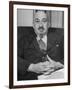 Portrait of Jewish Rabbi, Religious Leader, and Future President of Israel Dr. Chaim Weizmann-Bernard Hoffman-Framed Photographic Print