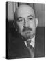 Portrait of Jewish Rabbi, Religious Leader, and Future President of Israel Dr. Chaim Weizmann-null-Stretched Canvas