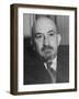 Portrait of Jewish Rabbi, Religious Leader, and Future President of Israel Dr. Chaim Weizmann-null-Framed Photographic Print