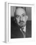 Portrait of Jewish Rabbi, Religious Leader, and Future President of Israel Dr. Chaim Weizmann-null-Framed Photographic Print