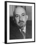 Portrait of Jewish Rabbi, Religious Leader, and Future President of Israel Dr. Chaim Weizmann-null-Framed Photographic Print