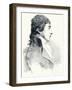 'Portrait of JMW Turner', c1827 (1904)-Charles Turner-Framed Giclee Print