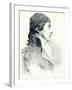 'Portrait of JMW Turner', c1827 (1904)-Charles Turner-Framed Giclee Print