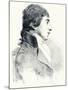 'Portrait of JMW Turner', c1827 (1904)-Charles Turner-Mounted Giclee Print