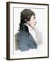 'Portrait of JMW Turner', c1827 (1904)-Charles Turner-Framed Giclee Print