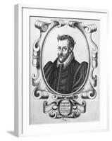 Portrait of Joachim Du Bellay-null-Framed Giclee Print