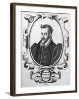 Portrait of Joachim Du Bellay-null-Framed Giclee Print