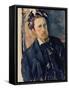 Portrait of Joachim Gasquet (1873-1921) 1896-97-Paul Cézanne-Framed Stretched Canvas