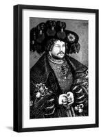 Portrait of Joachim I Nestor (1484-153), Elector of Brandenburg, 15th Century-null-Framed Giclee Print